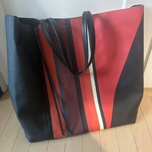 Elena Ghisellini tote bag with expandable zipper